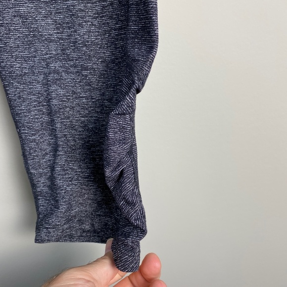 Tuff Athletics Women's Heather Black Yoga Capri Legging Pants Size X-Large - Picture 3 of 11